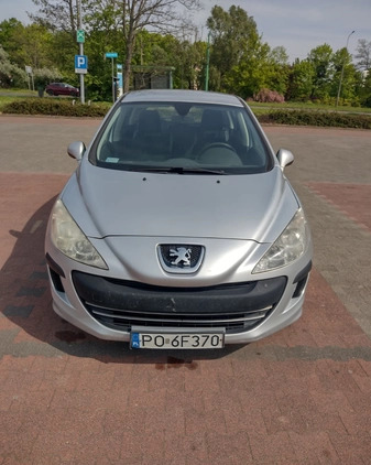 Peugeot 308 cena 12950 przebieg: 170000, rok produkcji 2010 z Poznań małe 121